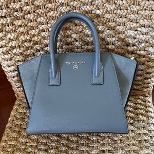Michael Kors Gray Satchel